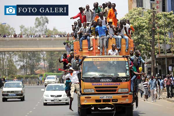 Kenya'dan 'seçim' protestosu