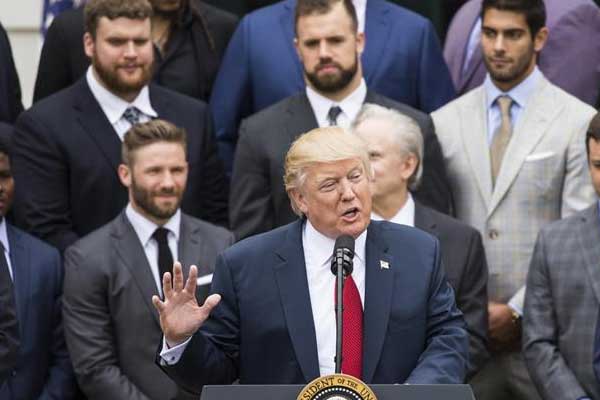 Trump'tan NFL'e çağrı!