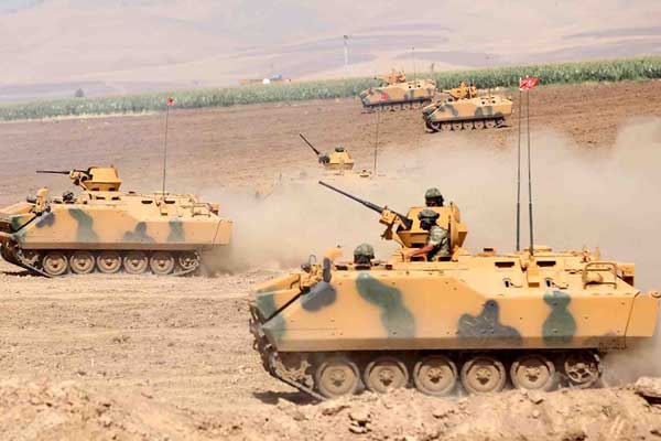 Habur'daki tatbikatta 10. gün: 'Taarruza' geçildi