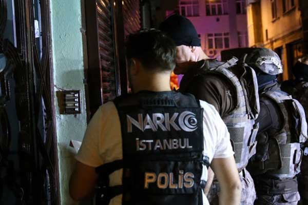 İstanbul'da uyuşturucu operasyonu