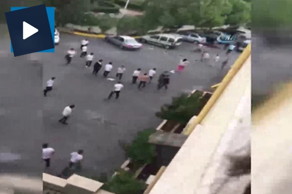 Ataköy Anadolu Lisesi'nde dehşet anları kamerada