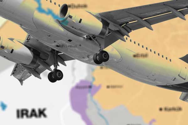 Bağdat sınırı geçen uçakları vuracak!