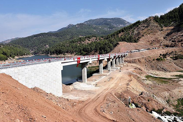 Isparta Melikler köprüsü açıldı