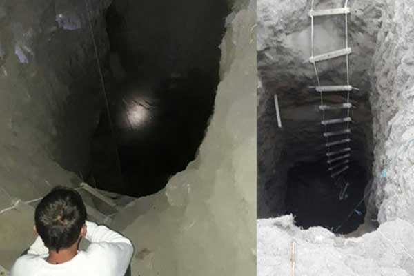 Define bulmak için tünel kazdılar