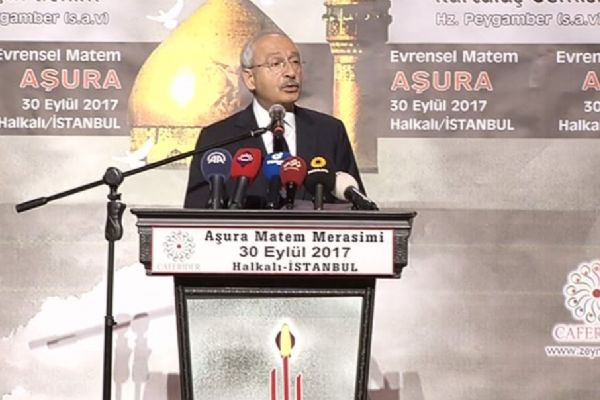 Kemal Kılıçdaroğlu, Evrensel Aşura Matem Merasimine katıldı