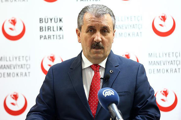 Destici'den Irak ve Suriye açıklaması