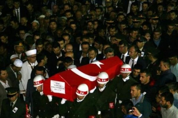 Afyonkarahisar şehidini uğurladı