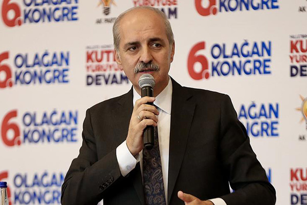Kurtulmuş: Barzani'nin sırtını sıvazlıyorlar