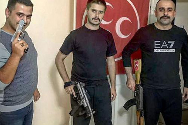 Ülkü Ocakları'ndan Kerkük için 'kalaşnikoflu mesaj'