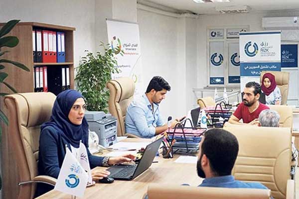 Suriyelilerin ‘İŞKUR’u: Rızk