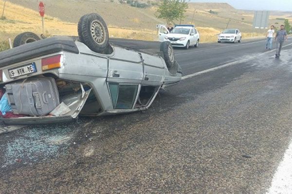 Adıyaman'da kaza: 4 kişi yaralandı
