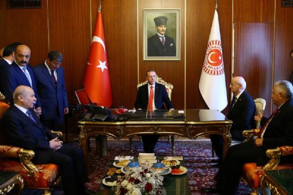 TBMM Başkanı Kahraman, görüşmeye ilişkin konuştu