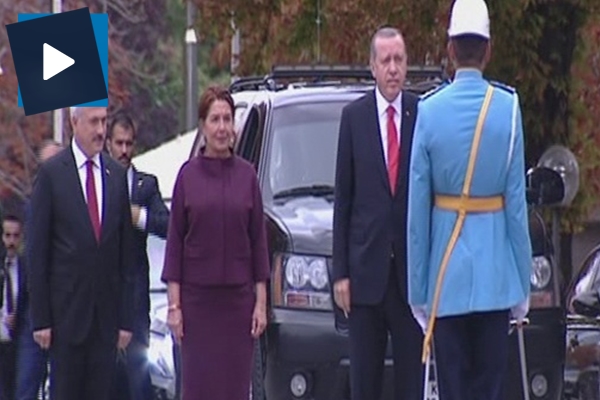 Cumhurbaşkanı Erdoğan yeni yasama yılı açılışı için TBMM’de