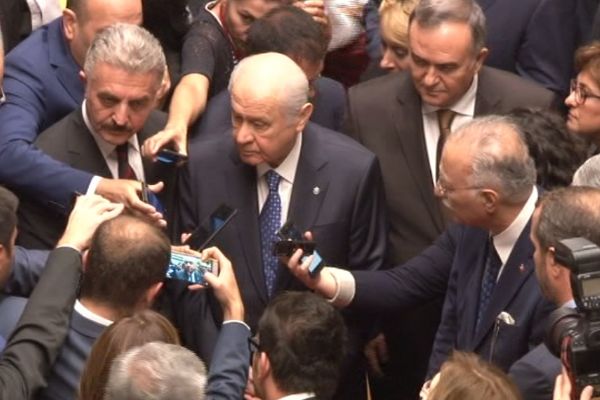 Devlet Bahçeli'den Genel Kurul'a katılmayan HDP'lilere ilişkin açıklama