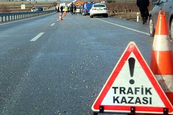 Artvin'de otomobilin üzerine kaya düştü