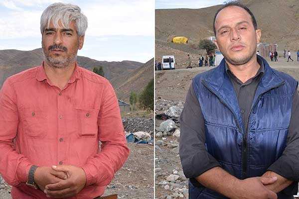 Şehit korucuların yakınları PKK'yı lanetledi