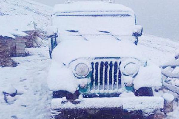 Ordu, Kars ve Ardahan'a yılın ilk karı düştü