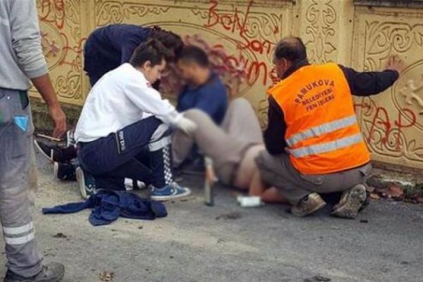 Okul hizmetlisi dehşet saçtı! Yaralılar var