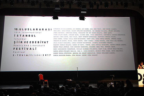 'Uluslararası İstanbul Şiir ve Edebiyat Festivali' başladı