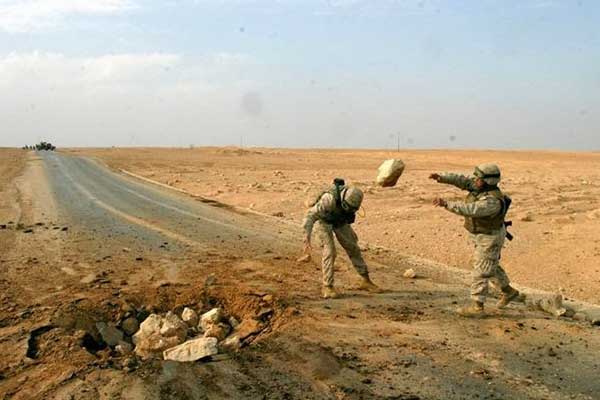 Ağrı'da yola tuzaklanan patlayıcı infilak etti!