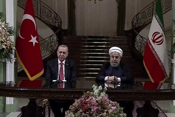 Erdoğan ve Ruhani'den ortak açıklama