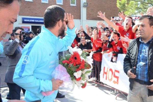 A Milli Takım Eskişehir'e geldi