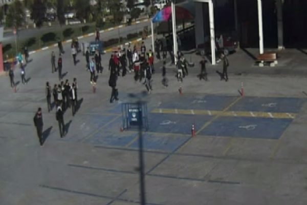 Liseli öğrencilerinin bıçaklı kavgası