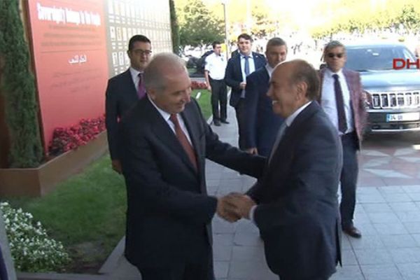 Topbaş'tan yeni başkana ziyaret