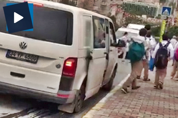 Balık istifi korsan öğrenci servisi pes dedirtti