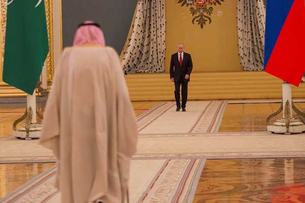 Kral'ın Rusya ziyareti rüşvetten ibaret