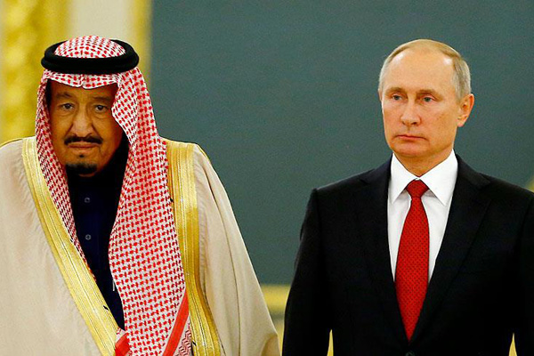 Kral Selman ve Putin 14 anlaşma imzaladı