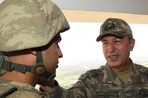 Komutanlardan sınırda denetim