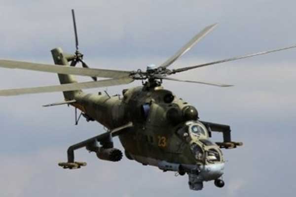 Rus helikopterinden acil iniş