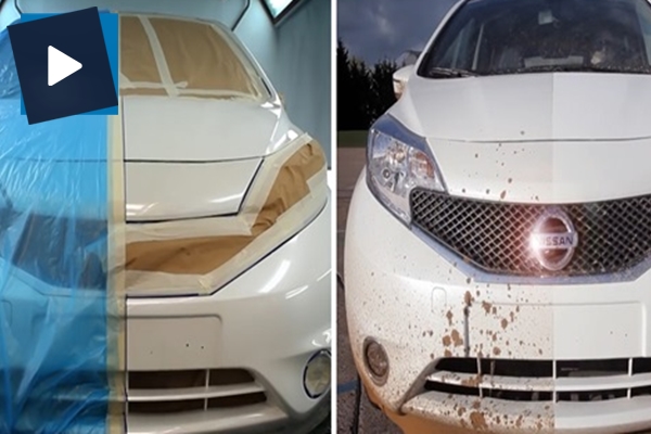 Bu boya otomobilin kir tutmasını önlüyor!