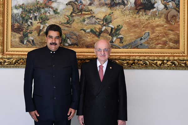 Venezuela Devlet Başkanı Maduro Ankara'da