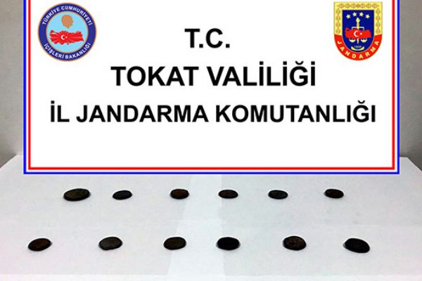 Roma Dönemine ait 17 adet sikke ele geçirildi