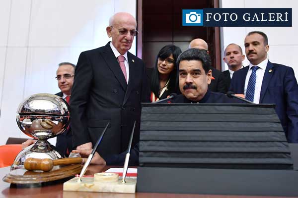 Venezuela lideri Maduro Ankara'da