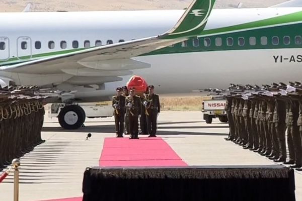 Celal Talabani'nin naaşı toprağa verildi