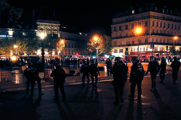 Strazburg'da bomba paniği