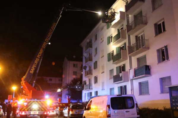 Fransa’daki yangında ölen iki çocuk defnedildi