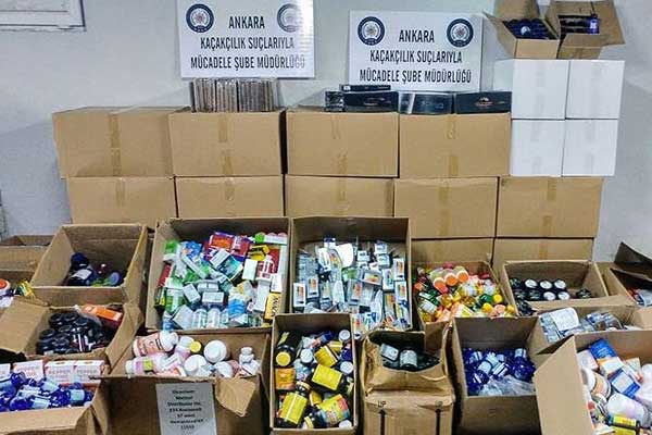 Kömürlükten 200 bin sahte ilaç çıktı