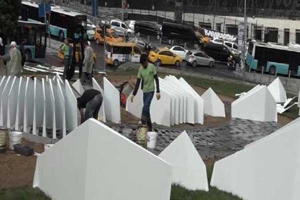 Şehitler Tepesi'ne Şehitler Anıtı yapılıyor