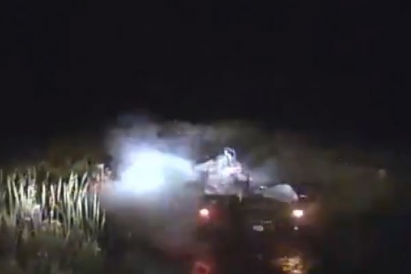 Kovalamaca su birikintisinde bitti