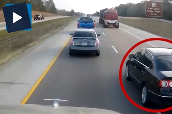 Sol şeritten vazgeçmemenin bedelini ağır ödedi