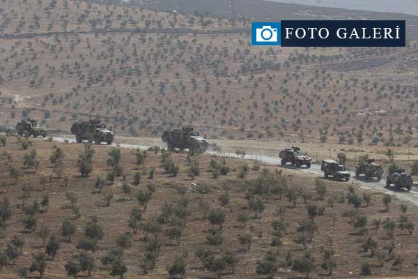 Sınırda askeri hareketlilik sürüyor