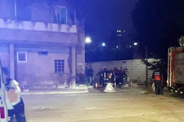 Kayseri'de kafe çöktü