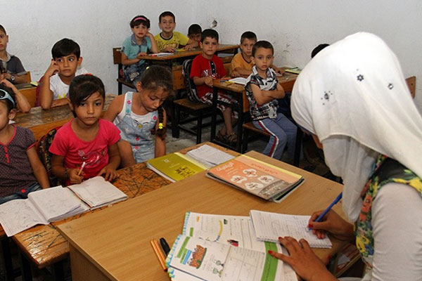 Suriye'de savaşa rağmen eğitim