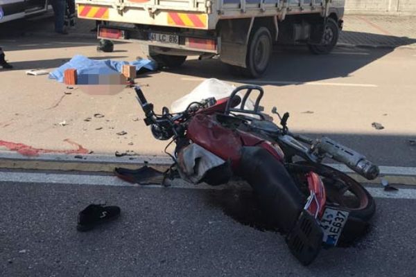 15 yaşındaki gençlerin motosiklet gezisi acı bitti