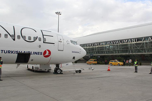 Erzincan Havalimanı'nın rakamlarla hizmeti