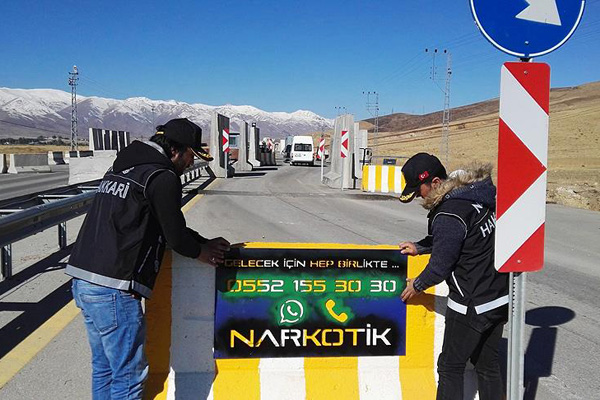 'Narkomobil WhatsApp ihbar hattı' kuruldu